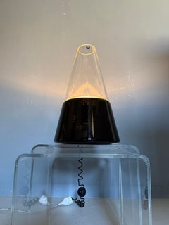 Large Italian Murano table lamp by RES, Venice 1978