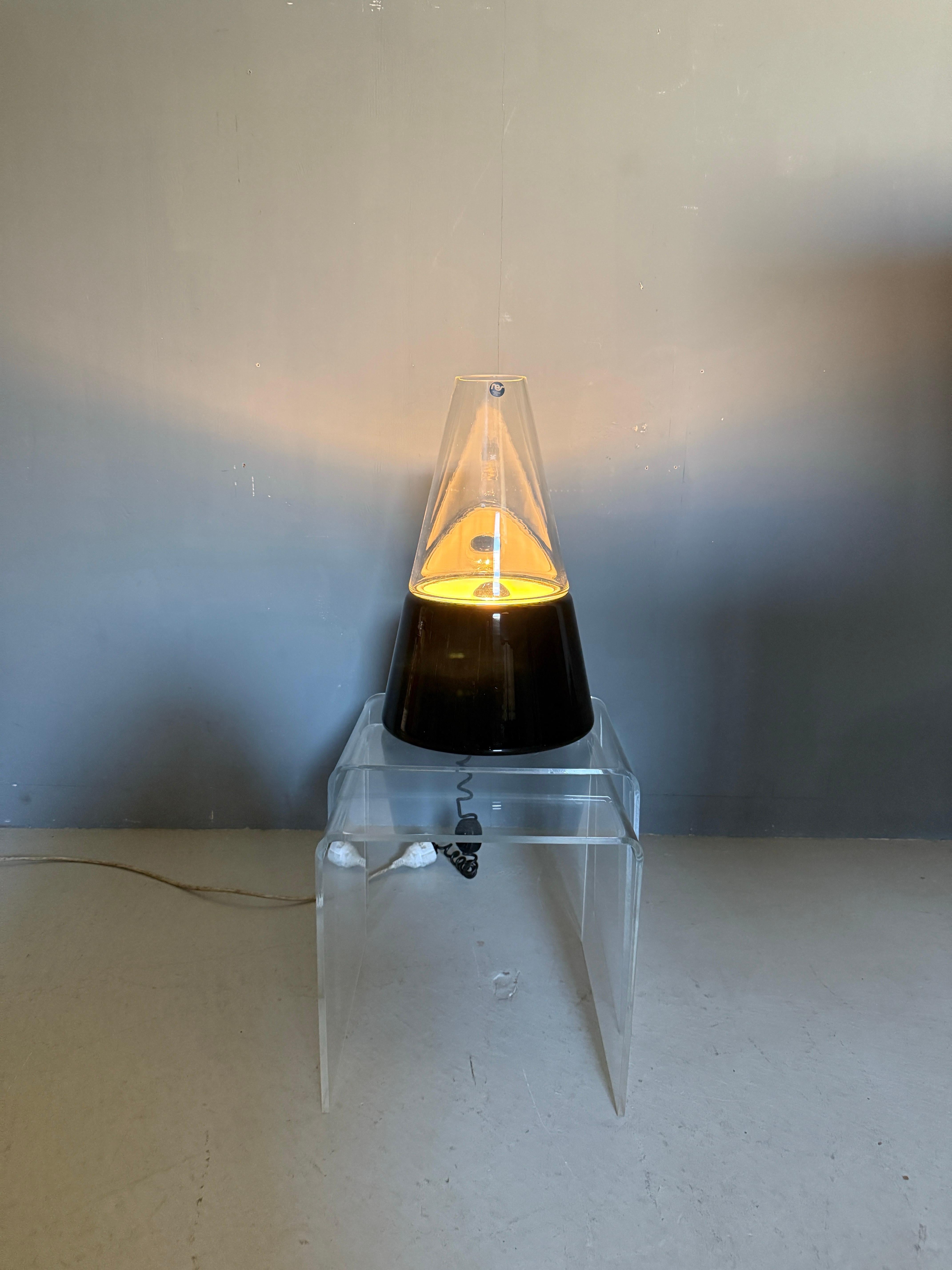 Gran lámpara de mesa italiana de Murano de RES, Venecia 1978 en venta 2