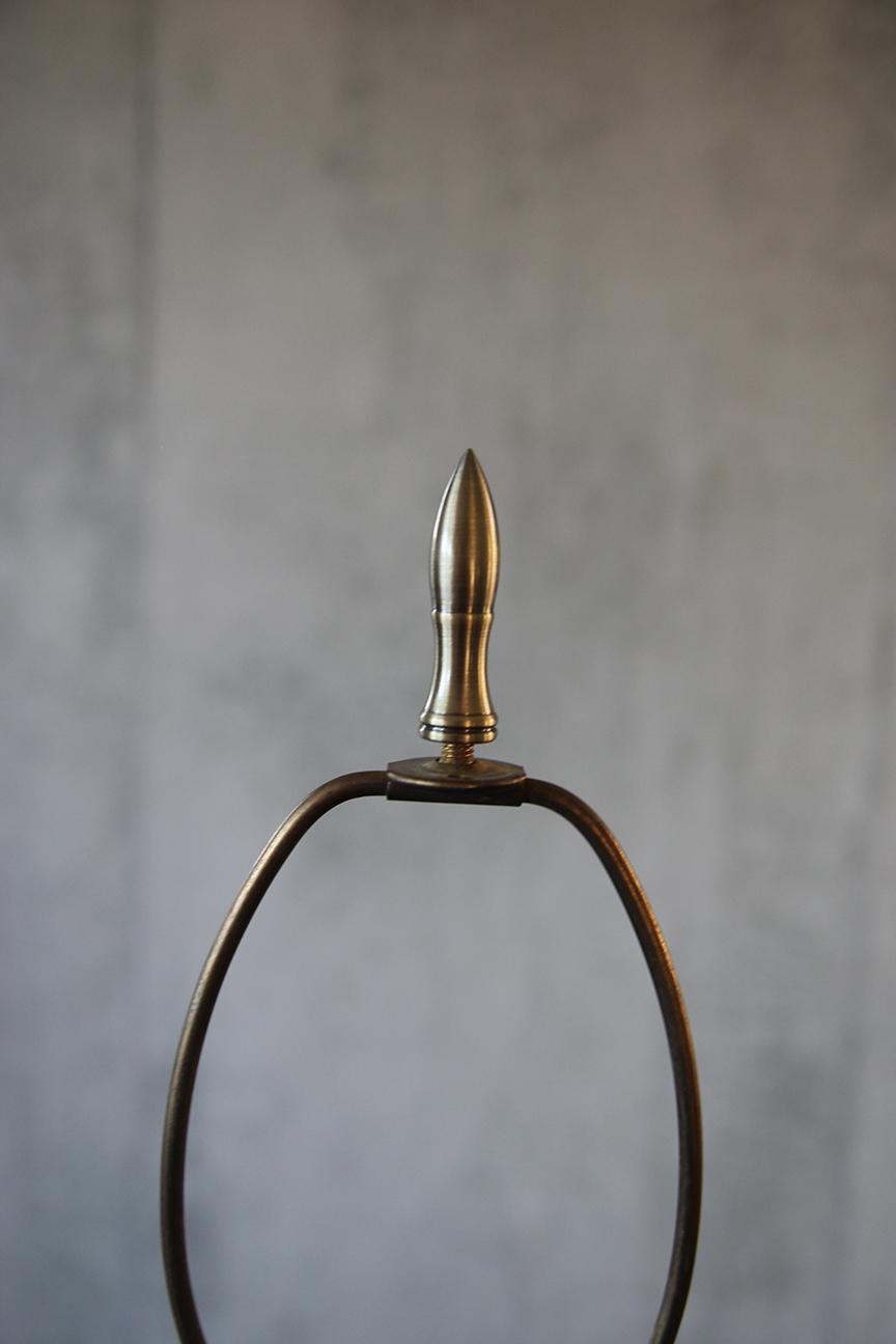 Céramique Grande lampe italienne en céramique moutarde d'Aldo Londi pour Bitossi  en vente