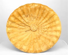 Italian Neocalssic Yellow Siena Marble Centerpiece