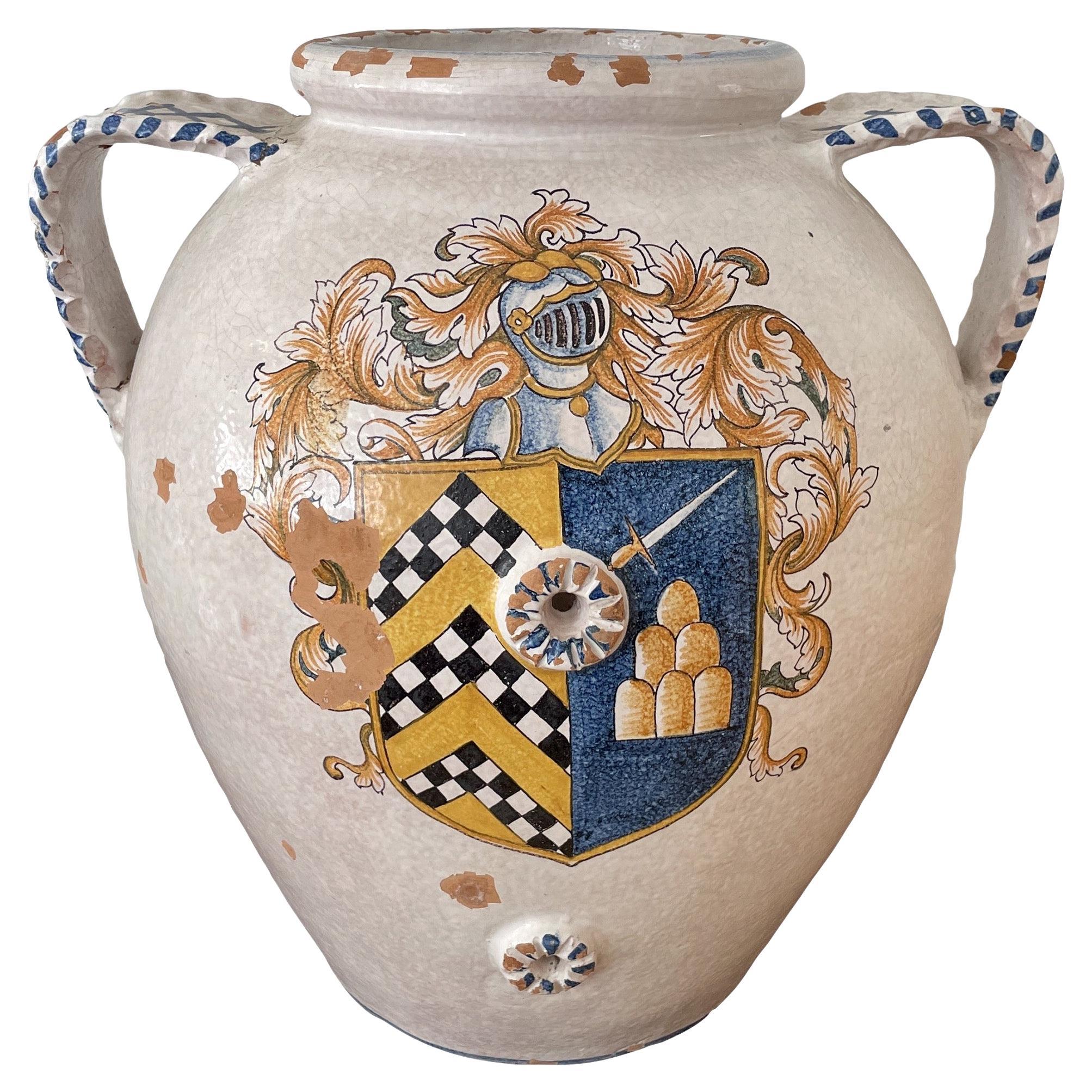 Grouping of Two Antique French Olive Jars, circa 1700 For Sale at 1stDibs