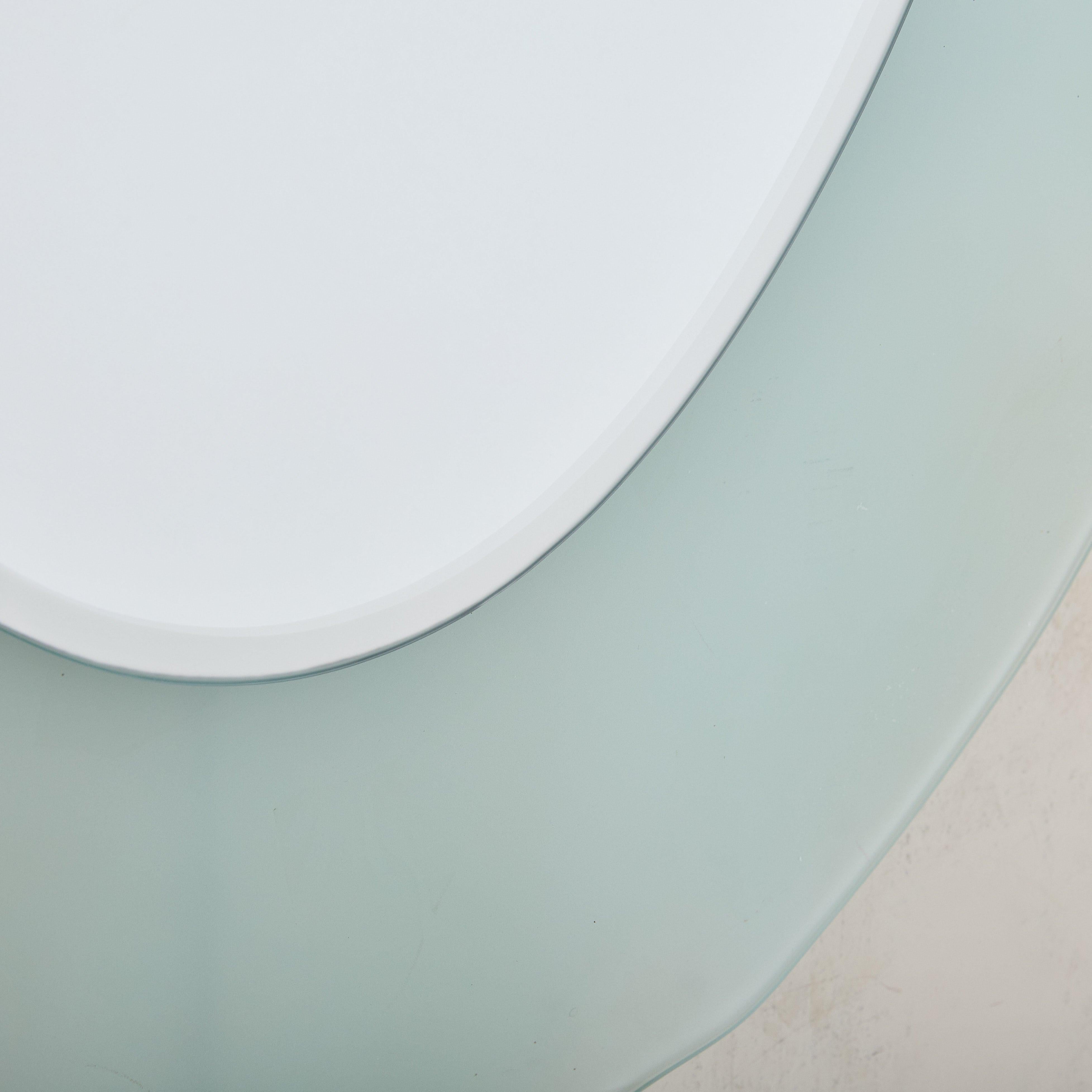 Grand miroir mural italien 