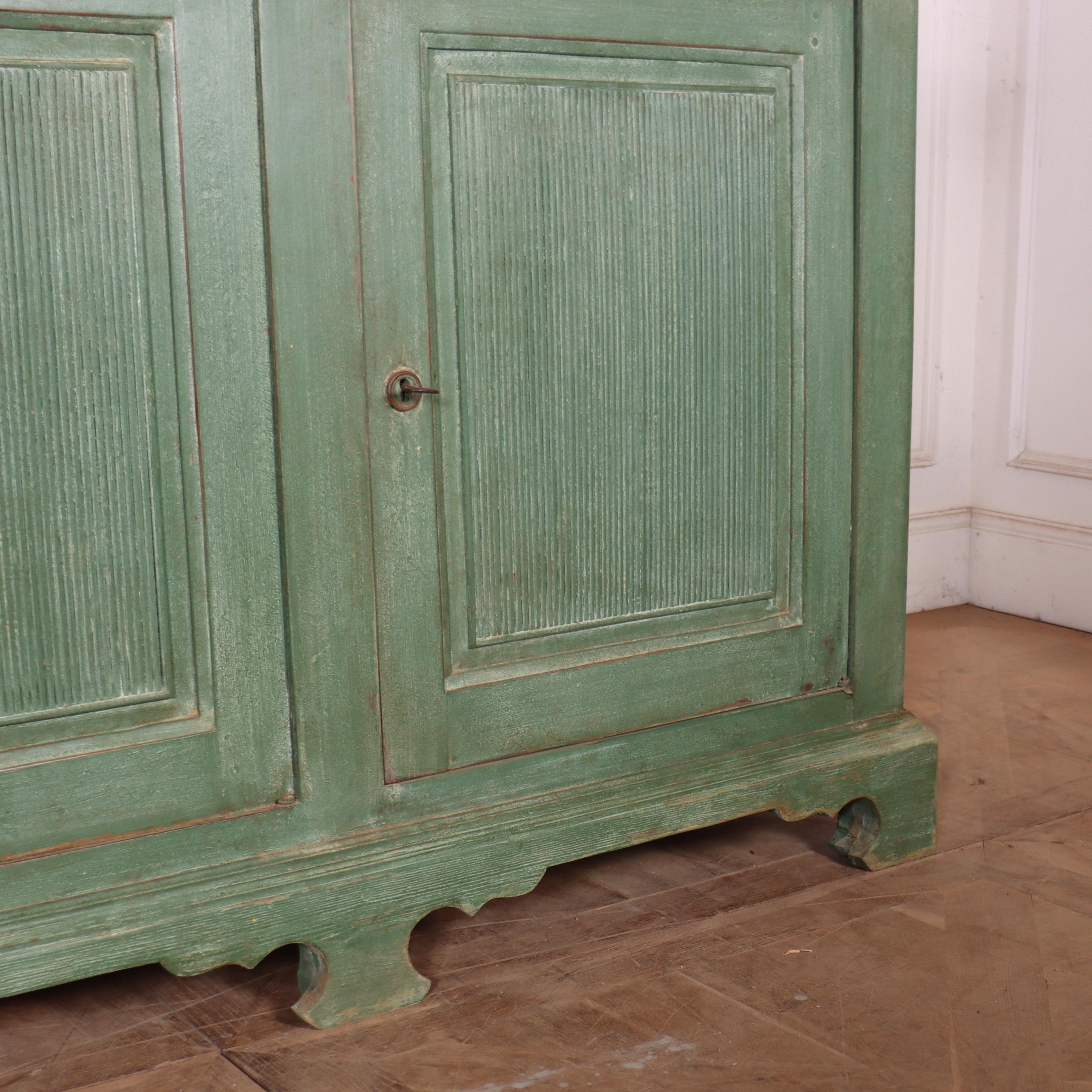 Beech Large Italian Painted Enfilade For Sale