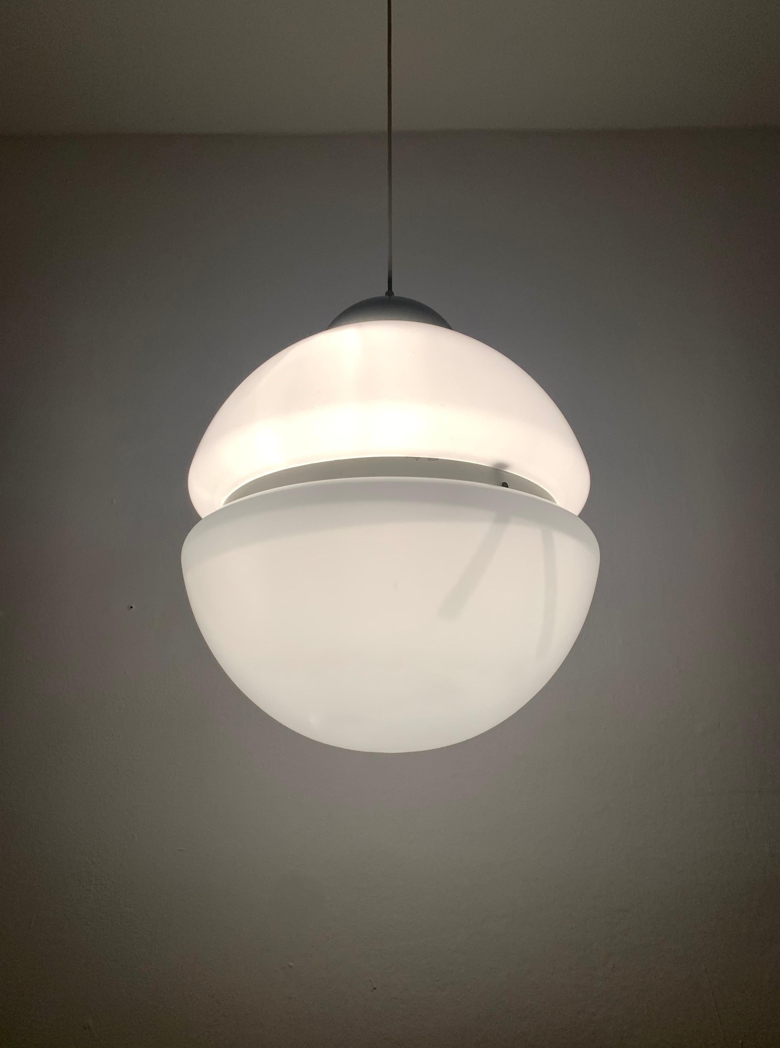 Large Italian Plasic Pendant Lamp For Sale 6
