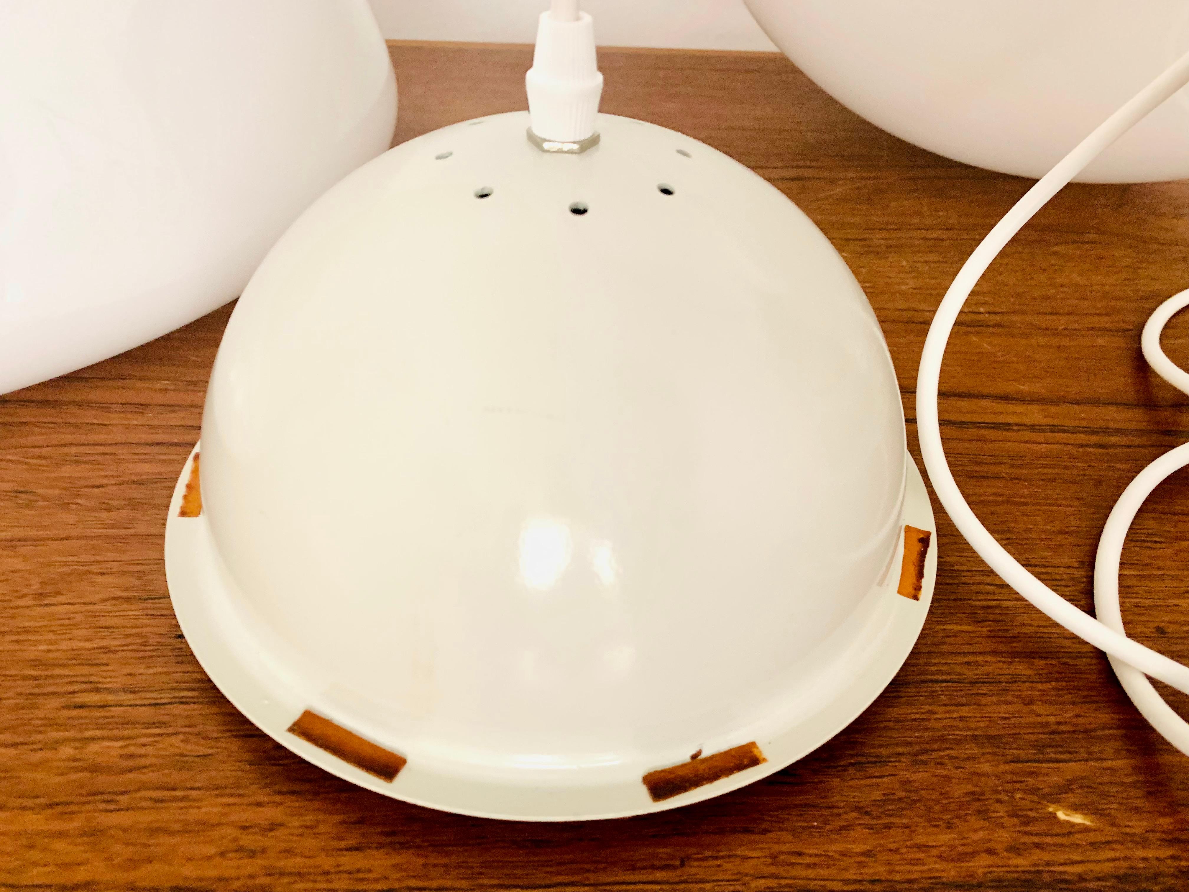 Large Italian Plasic Pendant Lamp For Sale 9
