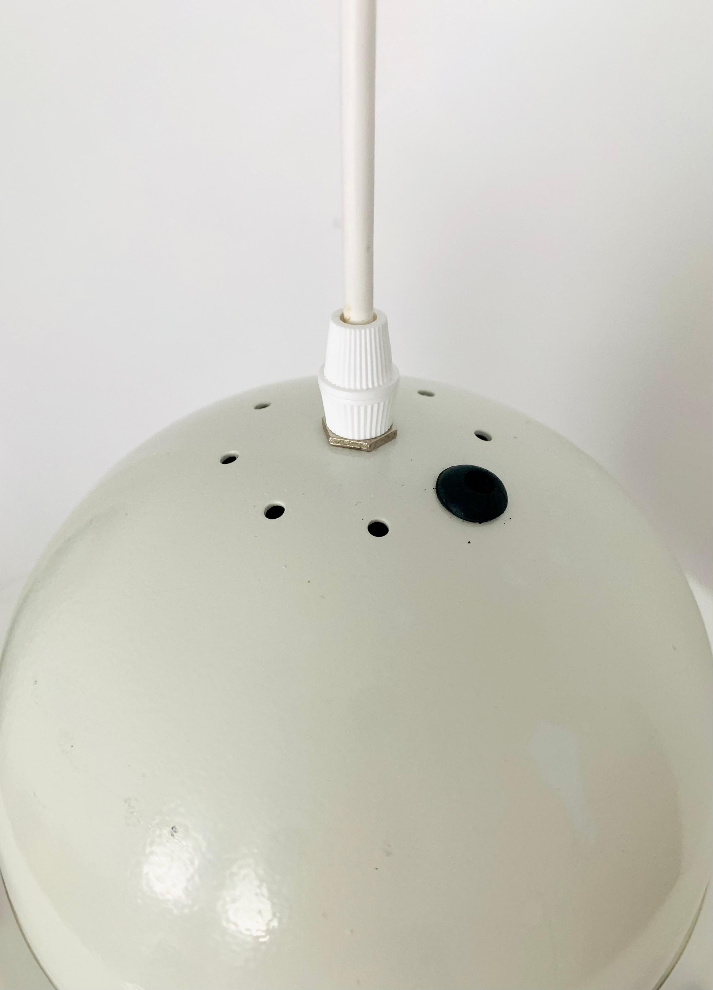 Large Italian Plasic Pendant Lamp For Sale 3