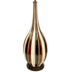 Large Italian Porcelain Lamp