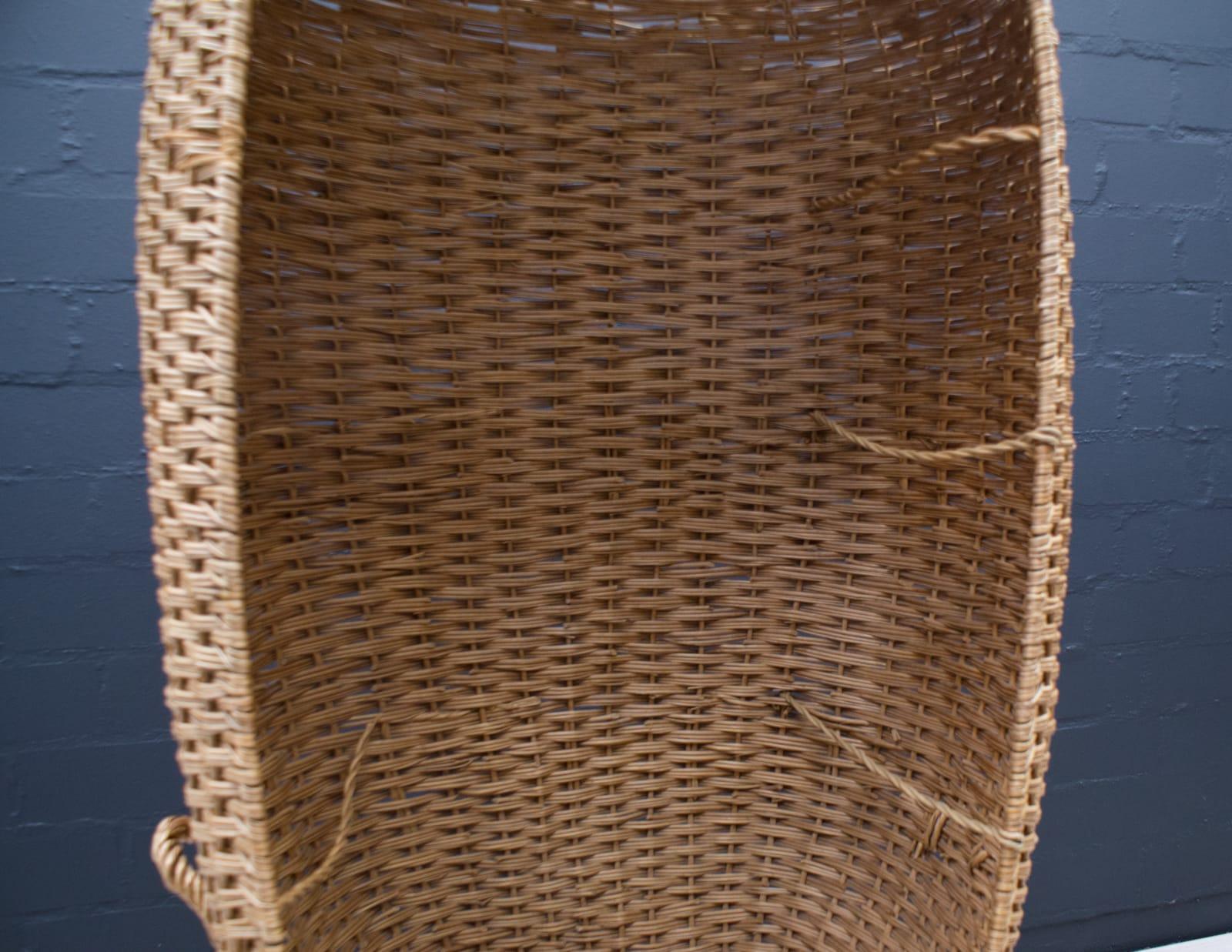 Großer italienischer Rattan-Pool- oder Strandsessel, 1970er Jahre im Angebot 10