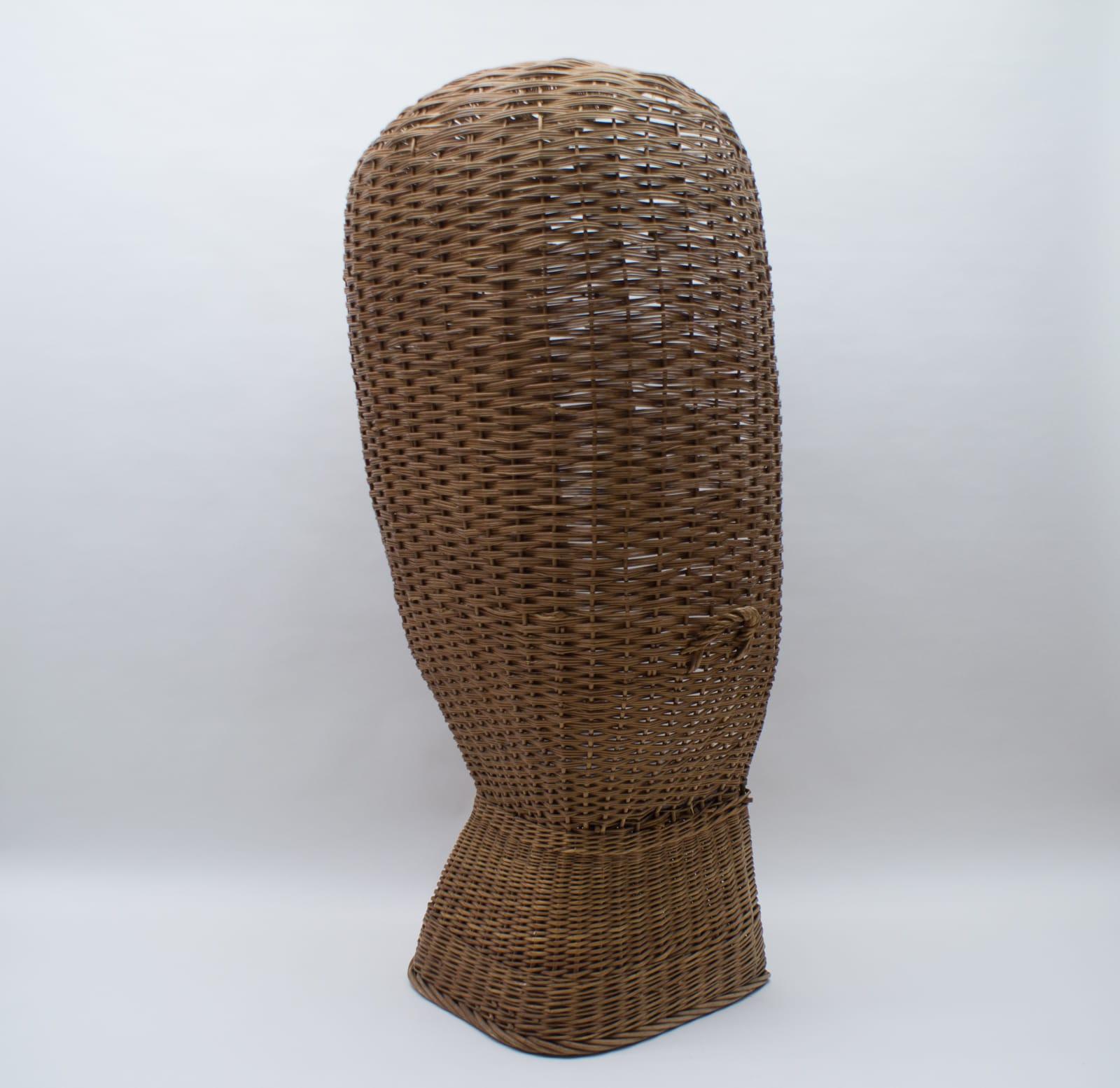 Großer italienischer Rattan-Pool- oder Strandsessel, 1970er Jahre (Metall) im Angebot