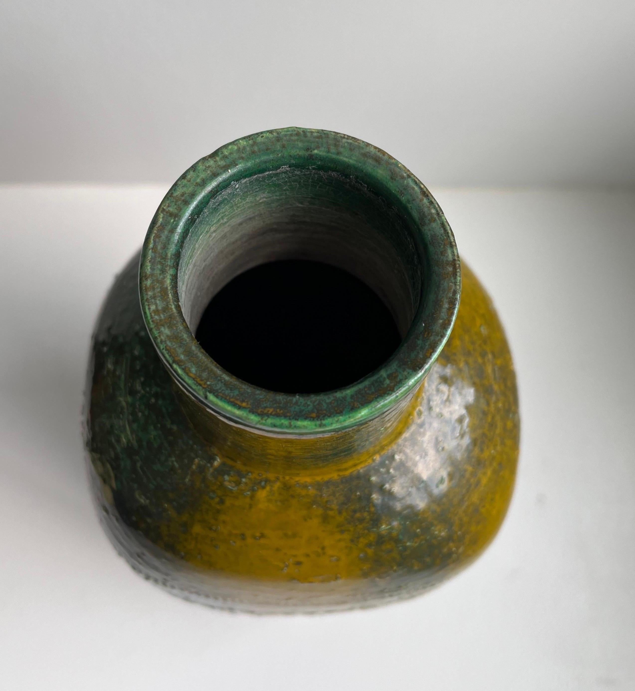 Grande vaso italiano in ceramica Raymor Bitossi in vendita 1