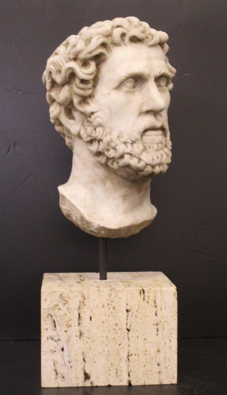 Large Italian Sculpture of Antoninus Pius Late 19th Century at 1stDibs