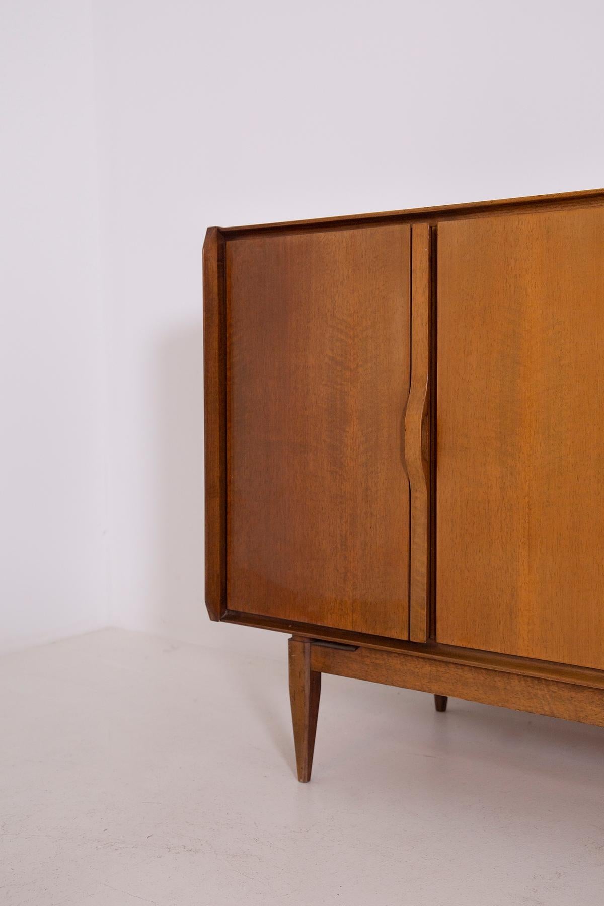 Large Italian Sideboard in Walnut from the 1950s 6