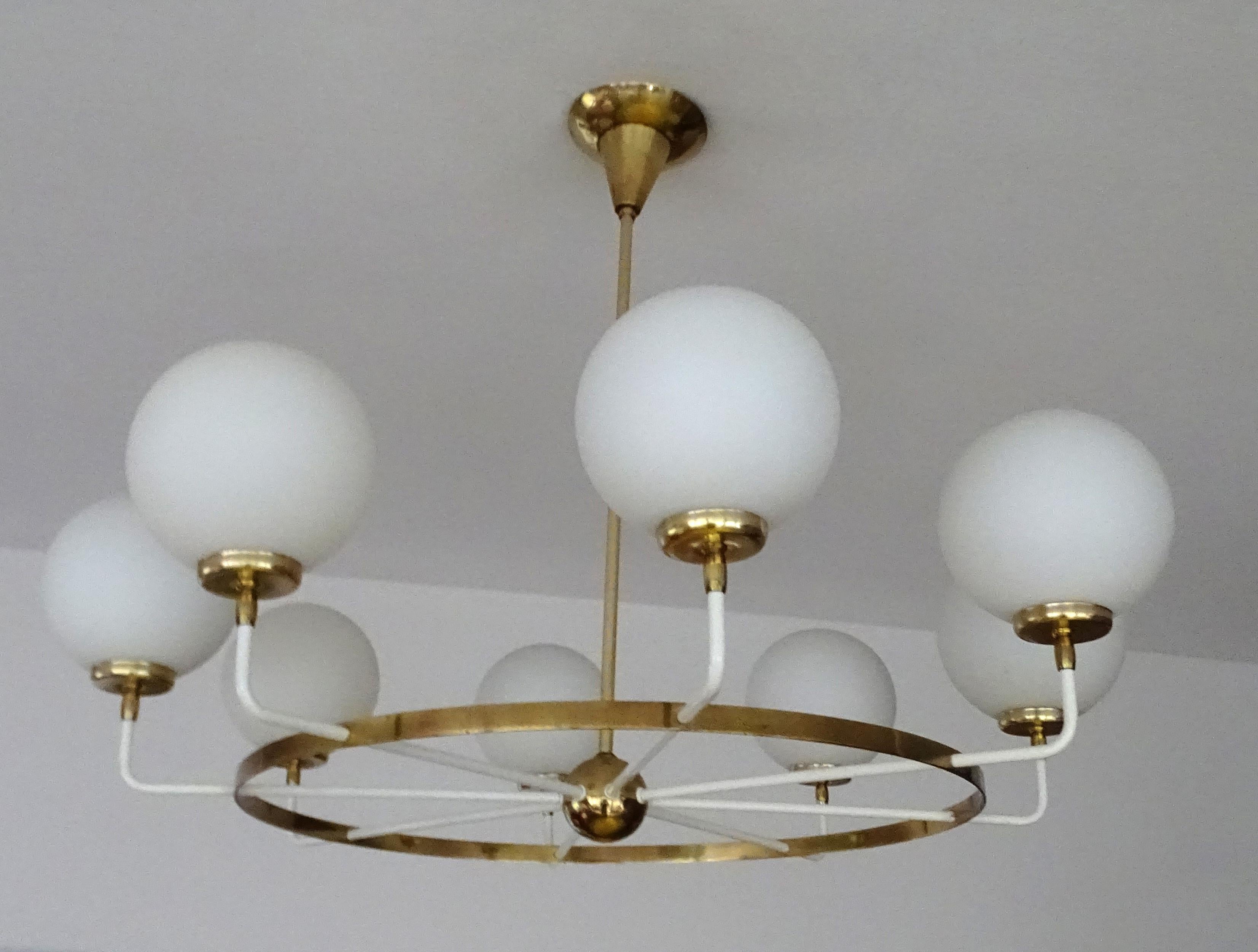 brass pendant light