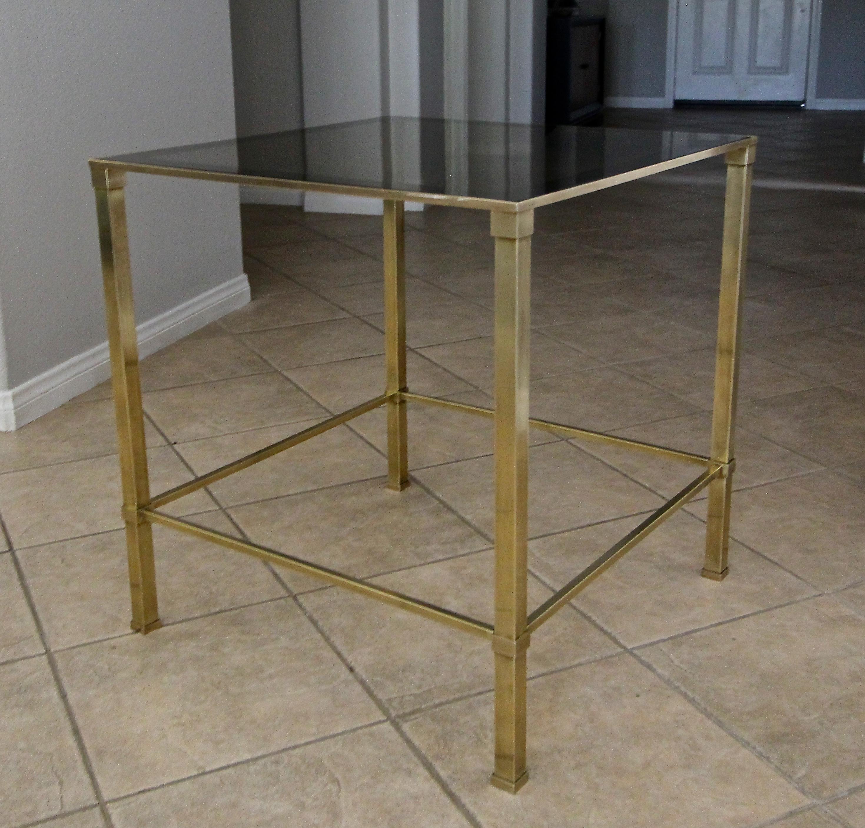 Large Italian Square End or Side Table For Sale 11