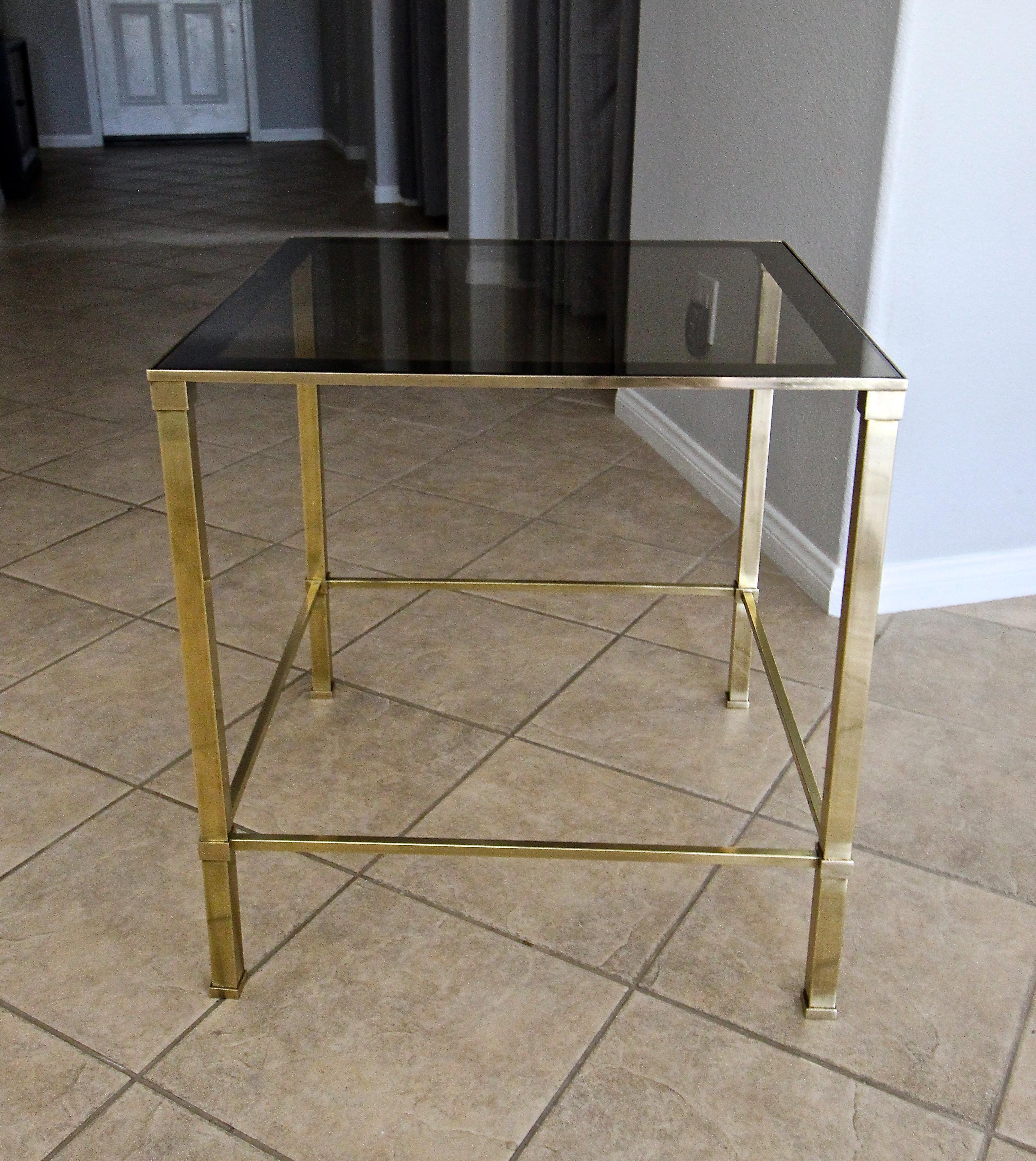 Large Italian Square End or Side Table For Sale 1