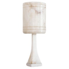 Large Italian Table Lamp in Alabaster 1960s