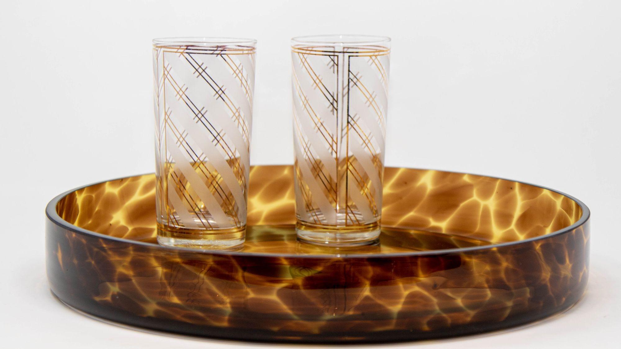 XX secolo Grande vassoio da portata italiano con tartaruga in vetro artistico di Murano anni '70 in vendita
