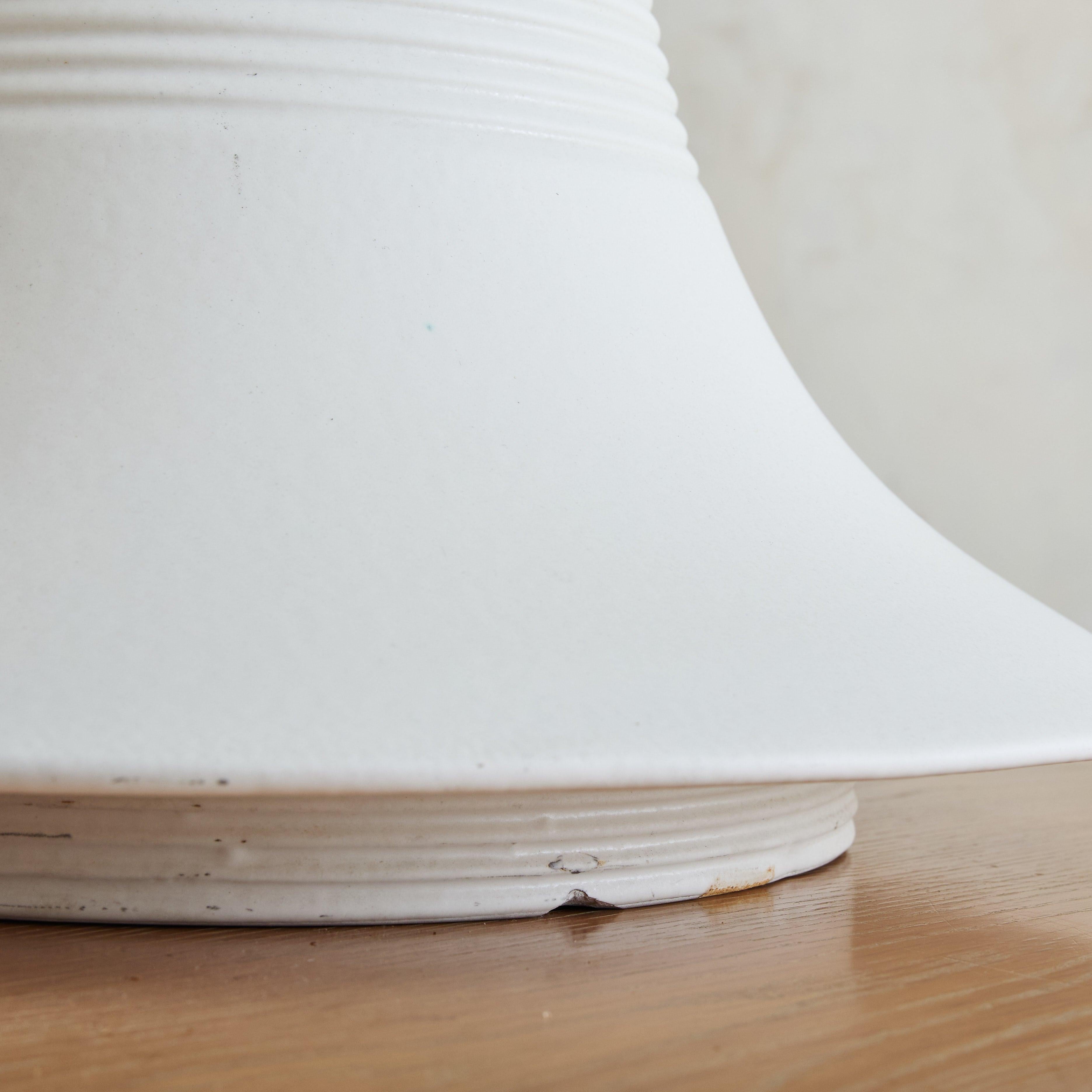 Large Italian ‘Vesuvio’ Ceramic Vase by Angelo Mangiarotti, 1970s (Moderne) im Angebot