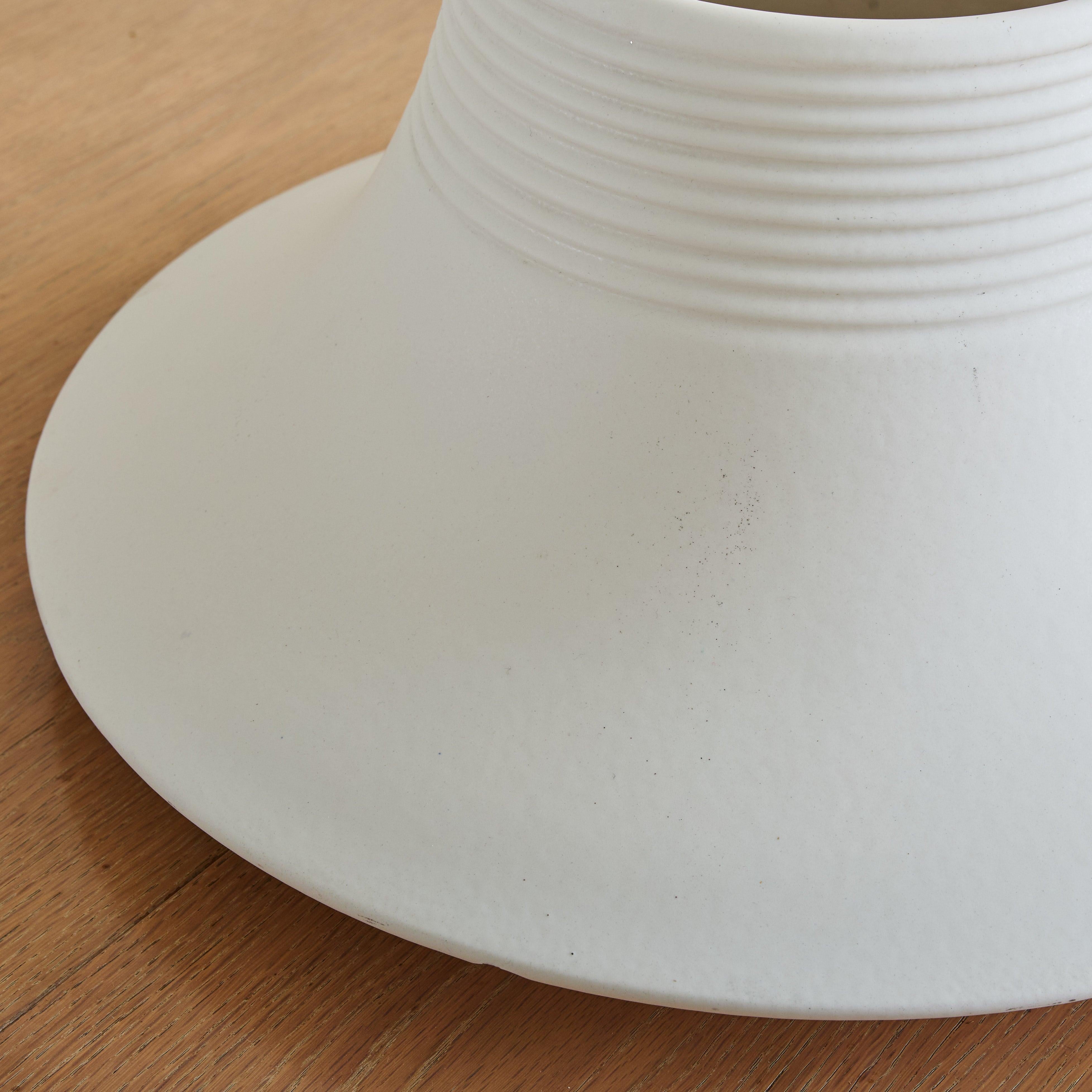 Large Italian ‘Vesuvio’ Ceramic Vase by Angelo Mangiarotti, 1970s (Italienisch) im Angebot