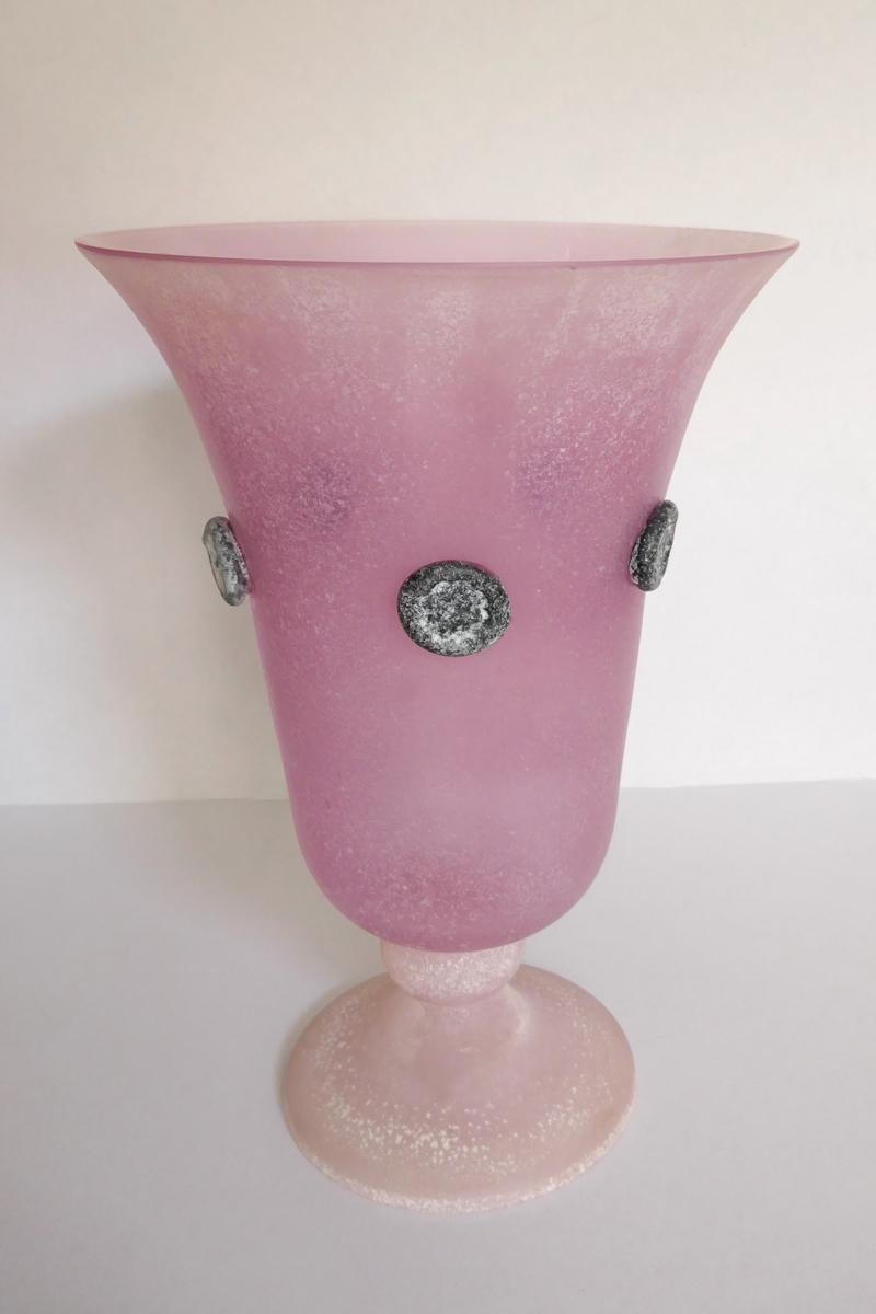 large glass urn