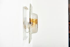 Large Italian Wall Lamp by Toni Zuccheri for Venini, 1960s