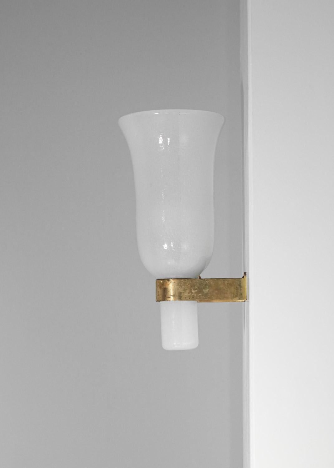 Gran aplique italiano de cristal peleguso para Venini Aplique de Murano de los años 30 1930 en venta 7