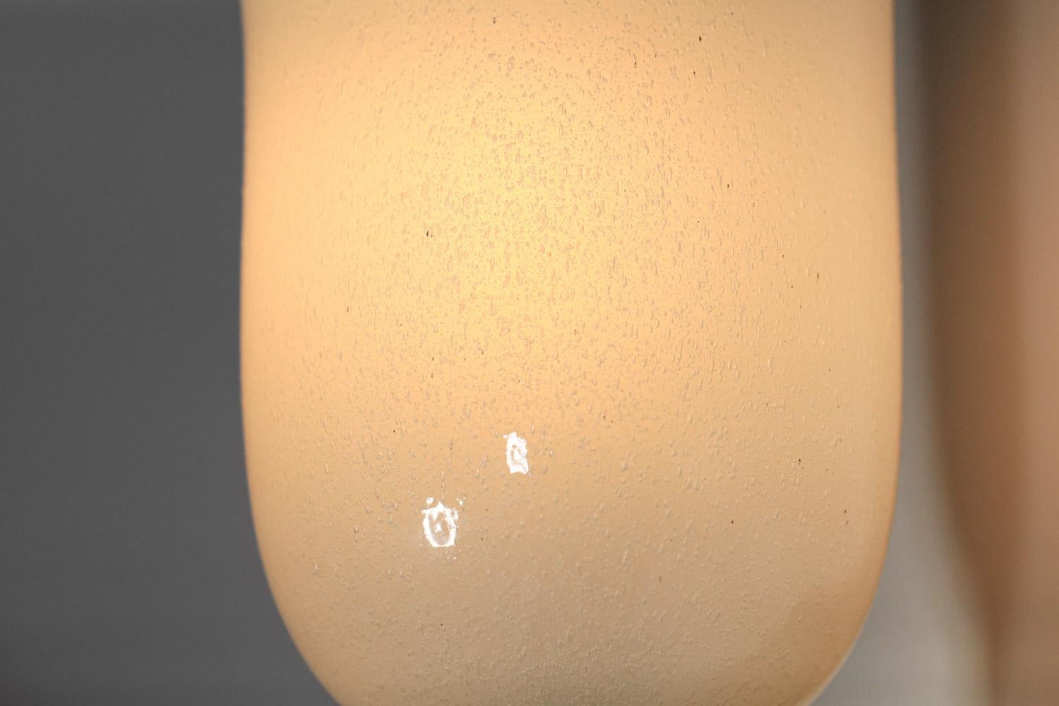 Gran aplique italiano de cristal peleguso para Venini Aplique de Murano de los años 30 1930 en venta 1