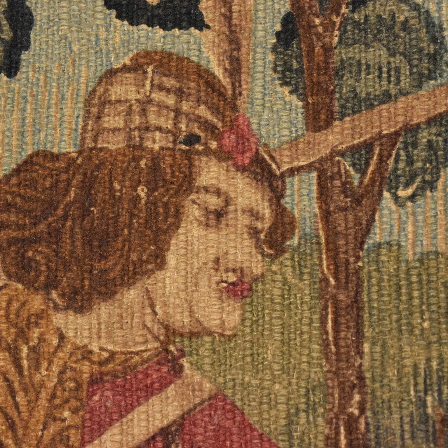 Late 20th Century Large Italian Wall Tapestry by Paris Panneaux Gobelins
