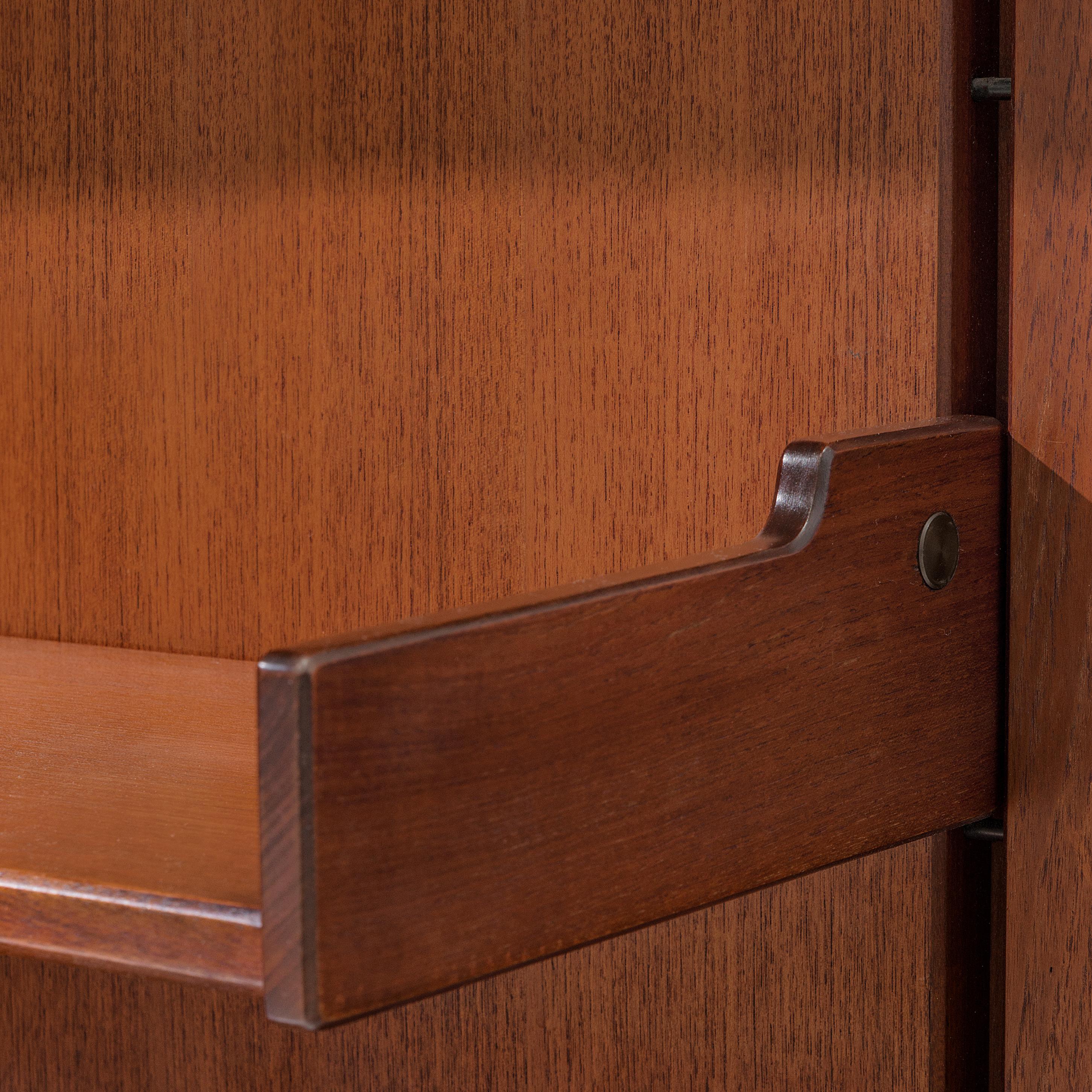 Large Italian Wall Unit in Teak 3