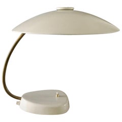 Large Ivory-Colored Desk Lamp by LBL, Germany, 1960