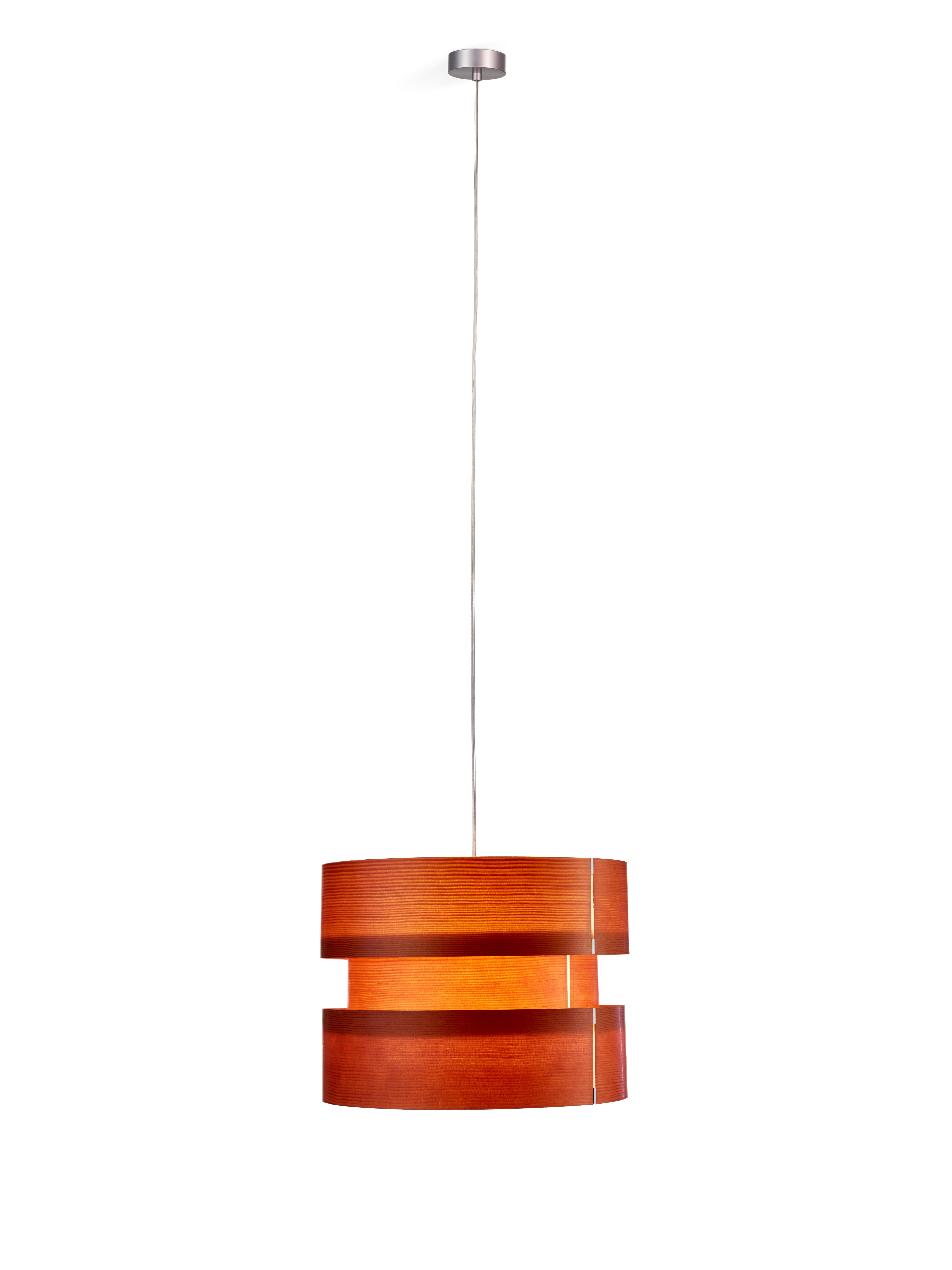Grande J.A. Lampada a sospensione in Wood Wood 'Cister Grande' di Coderch per Tunds in vendita 11