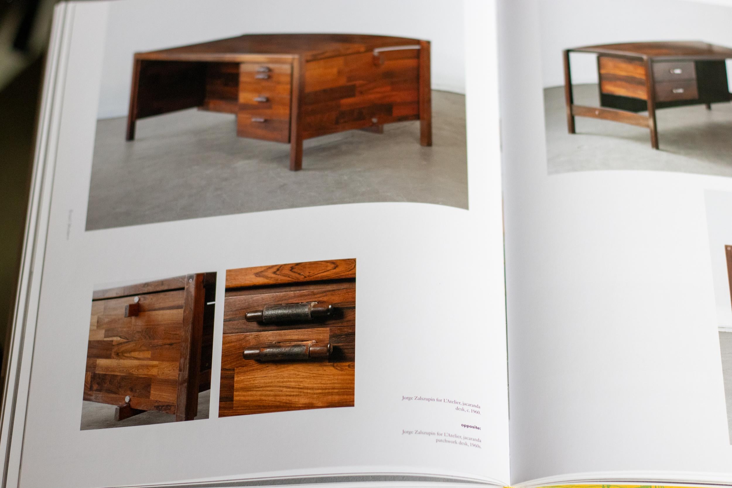 Großer Jacaranda-Schreibtisch von Jorge Zalszupin von L'Atelier San Paulo, 1960 im Angebot 13