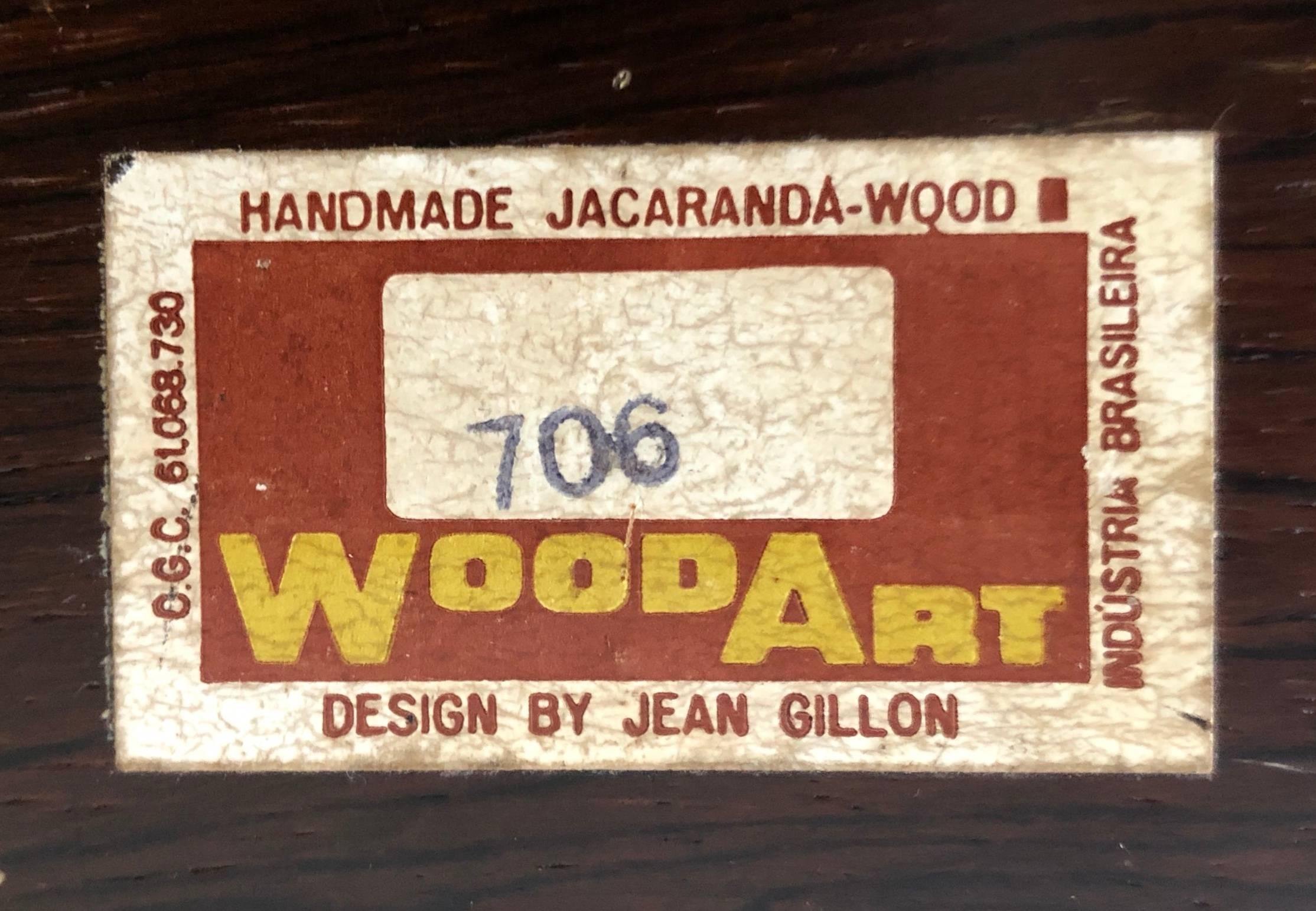 Piezas grandes de Jacaranda de Jean Gillon en venta 1