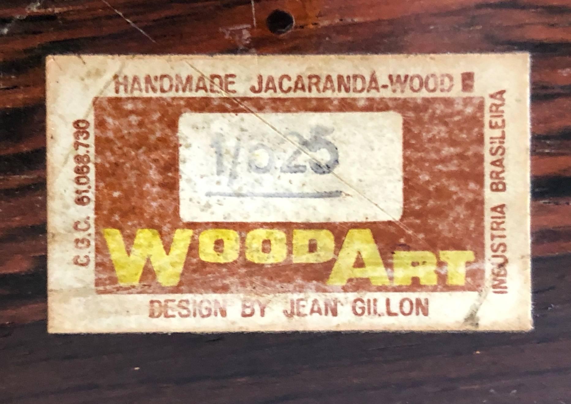 Large Jacaranda Pieces by Jean Gillon For Sale 1