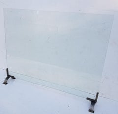Large Jacques Adnet Fire Screen