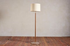 Lampada da terra grande in stile Jacques Adnet