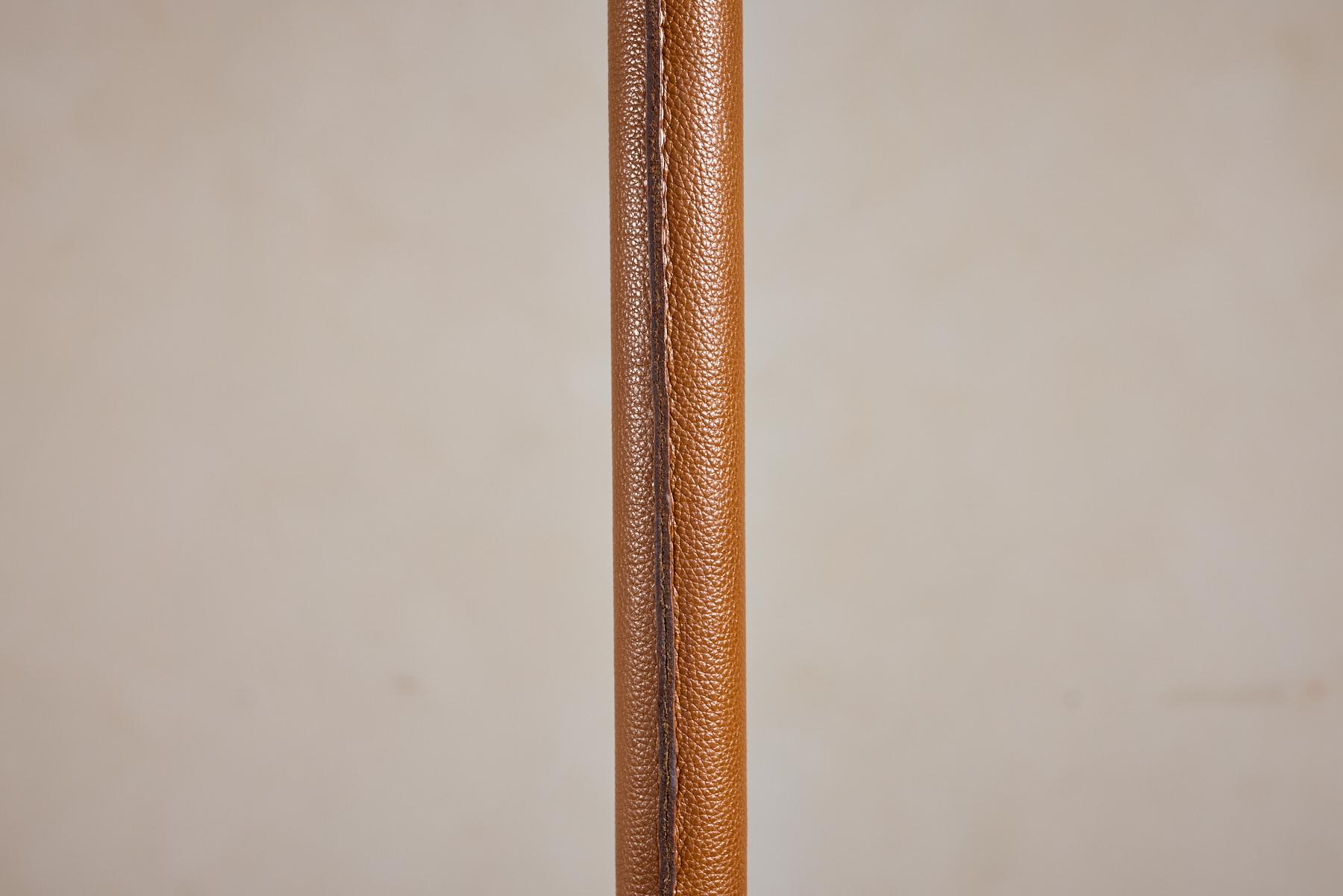 Large Jacques Adnet Style Floor lamp For Sale 1