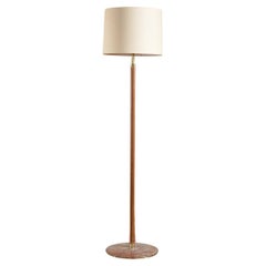 Lámpara de pie grande estilo Jacques Adnet