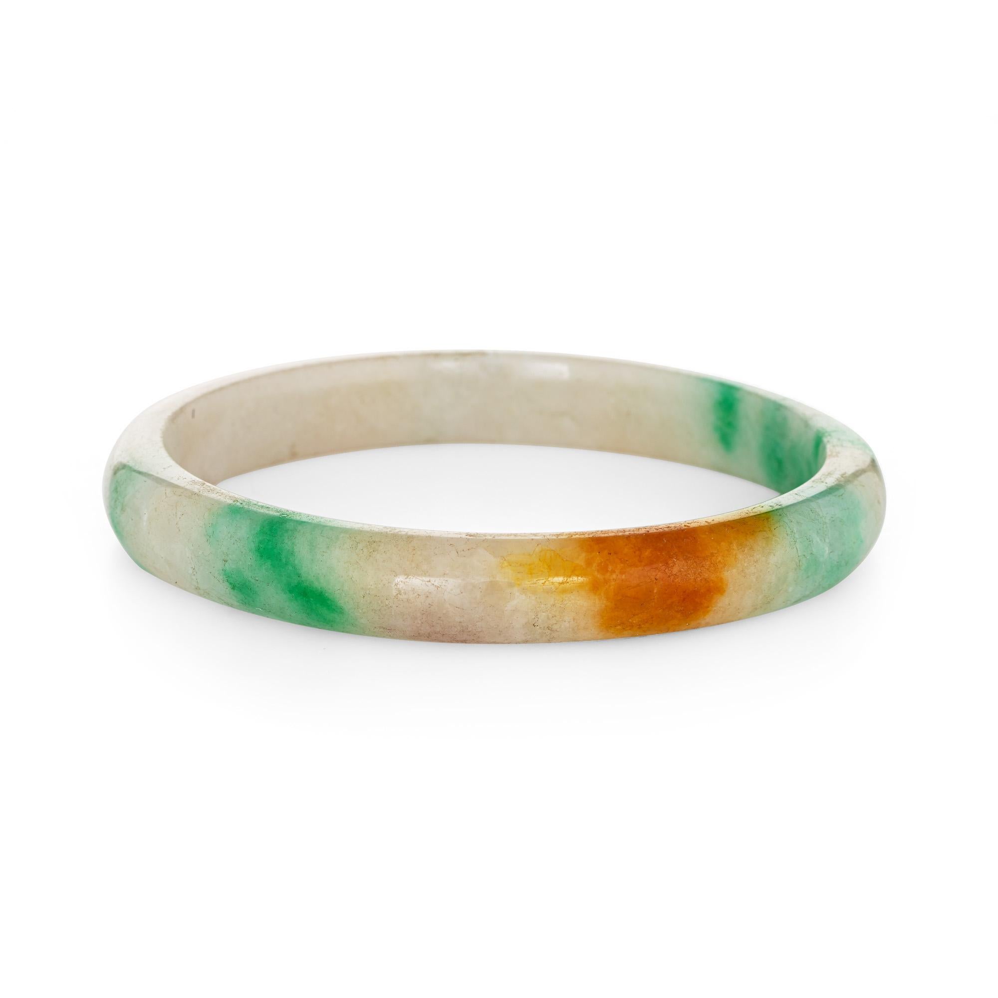 orange jade bracelet