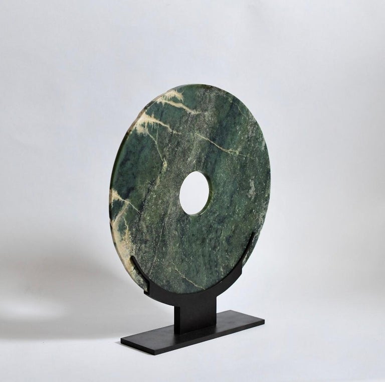 Large Jade Disc at 1stDibs
