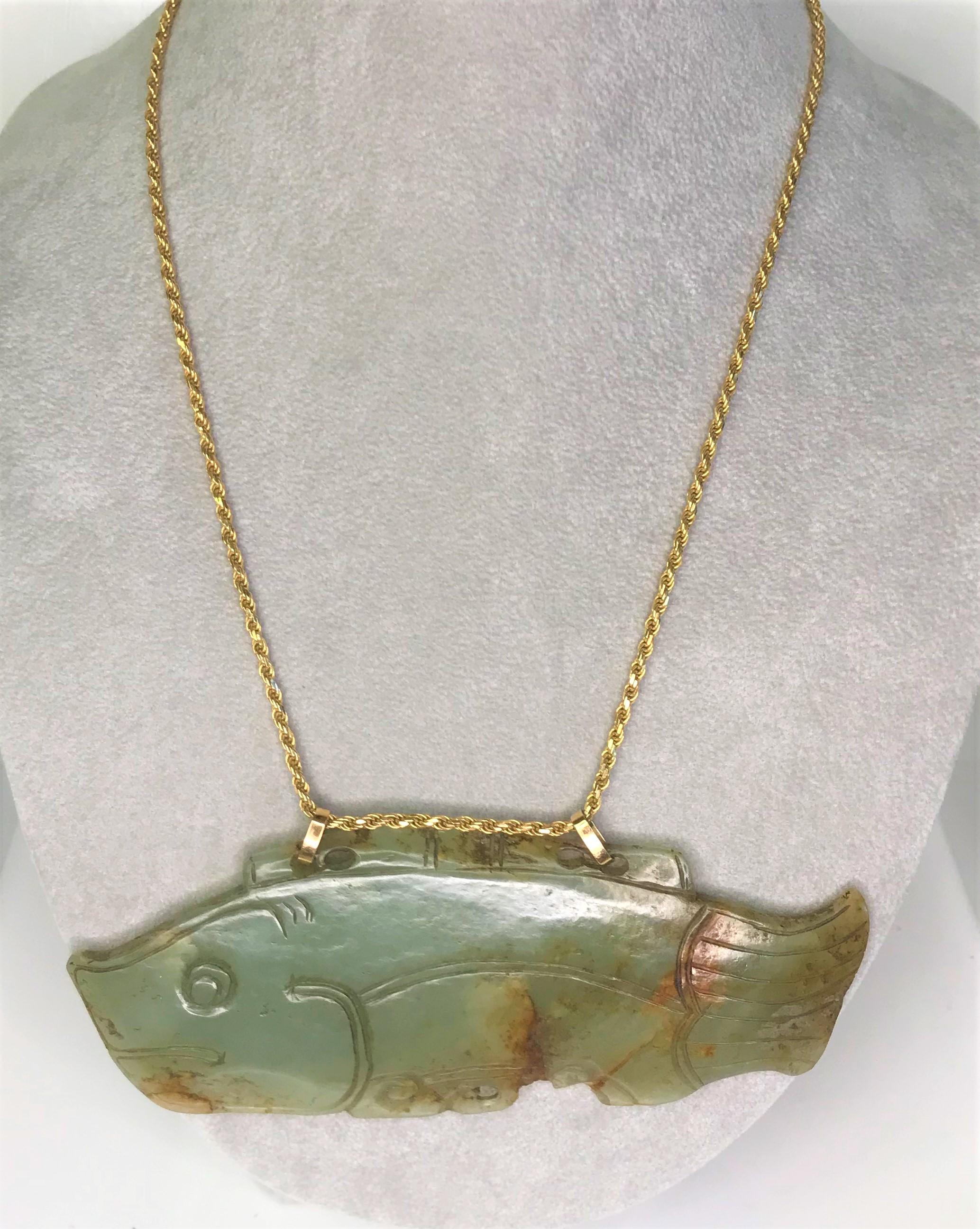 jade fish pendant meaning