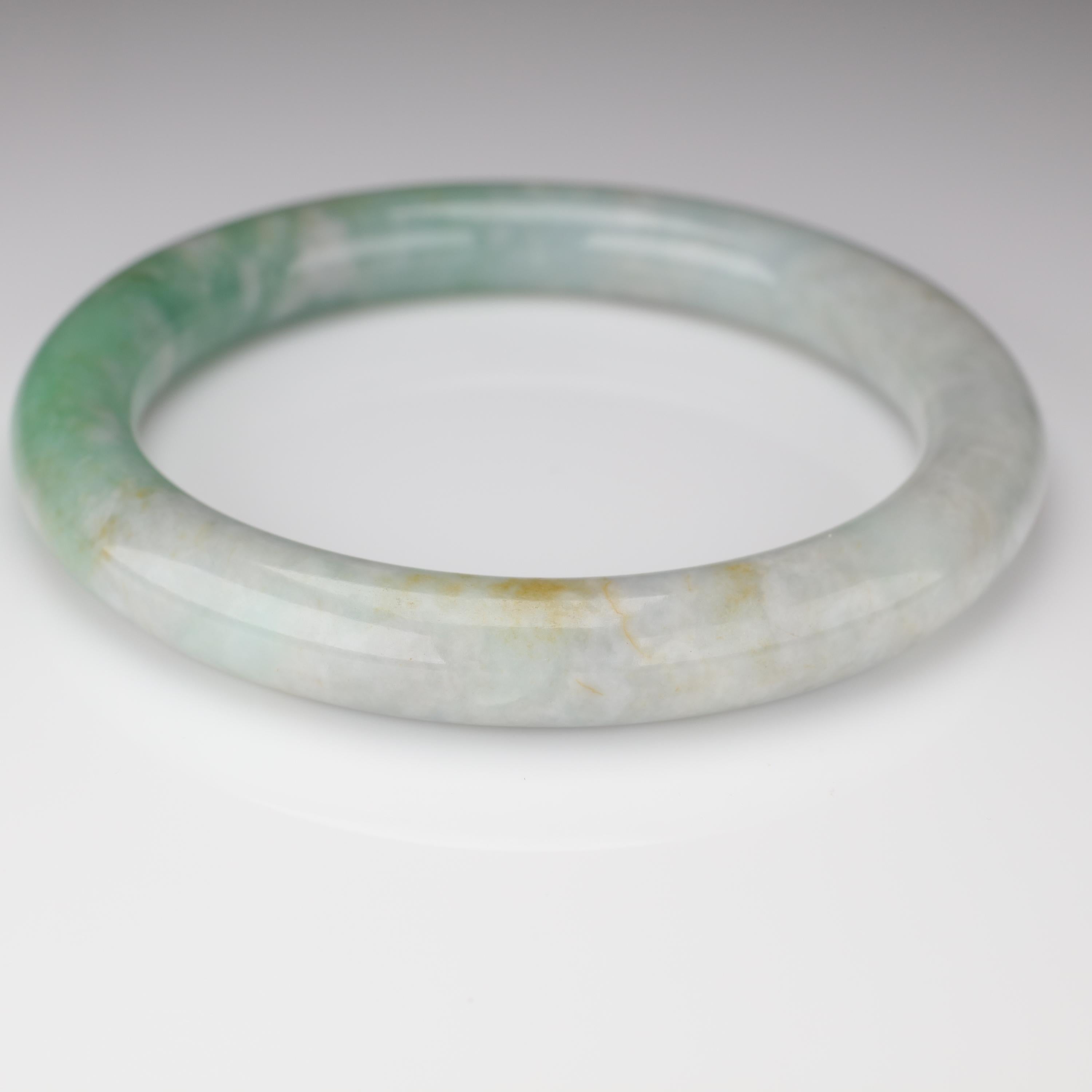 untreated jade bangle