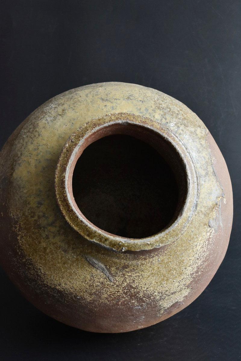 Large Japanese Antique Jar 1400s-1500s / Beautiful Natural Glaze / Rare Item 8