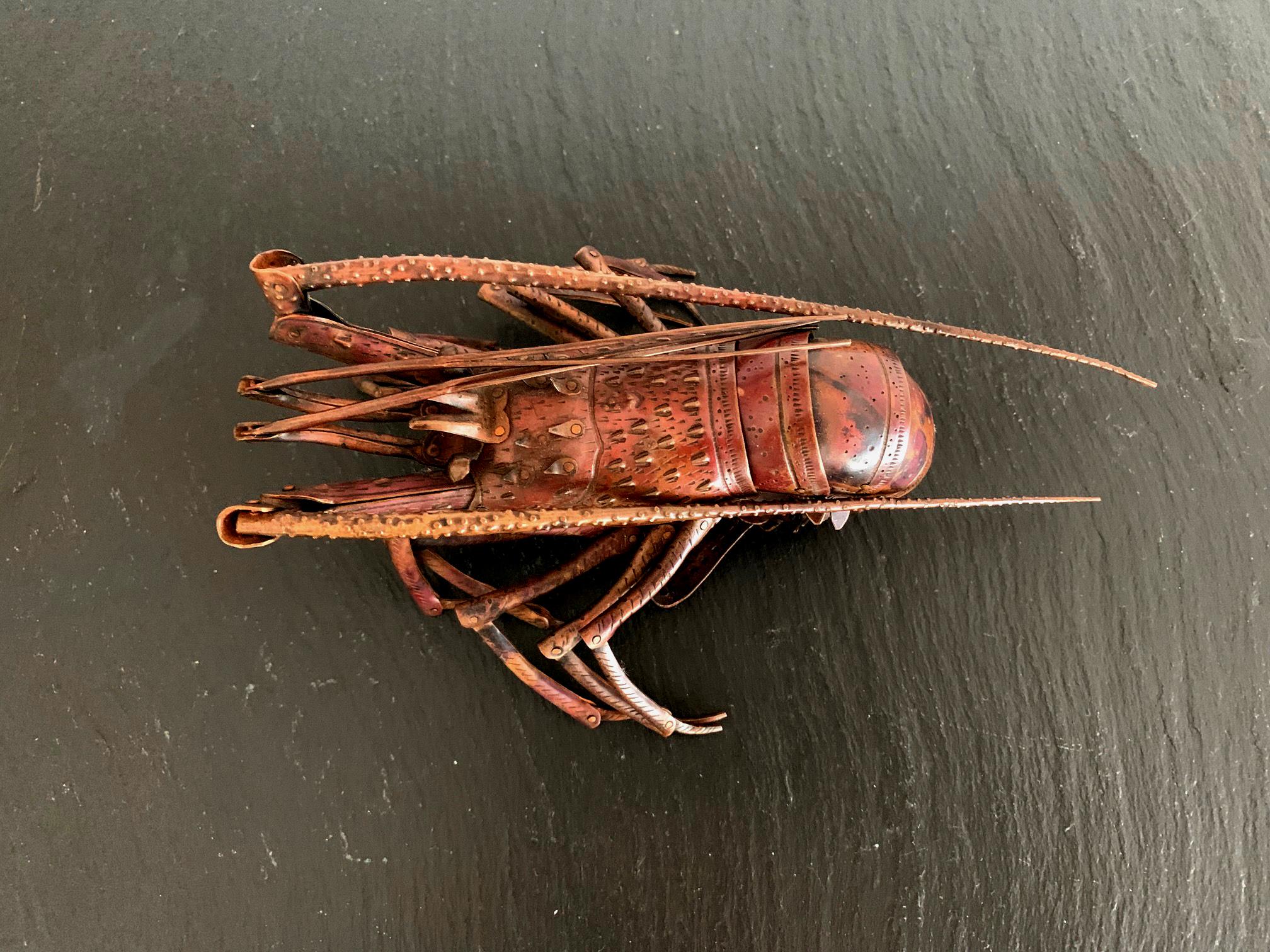 Japonisme Large Japanese Articulate Lobster Okimono Meiji Period Signed
