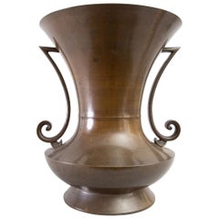 Large Japanese Bronze Vase