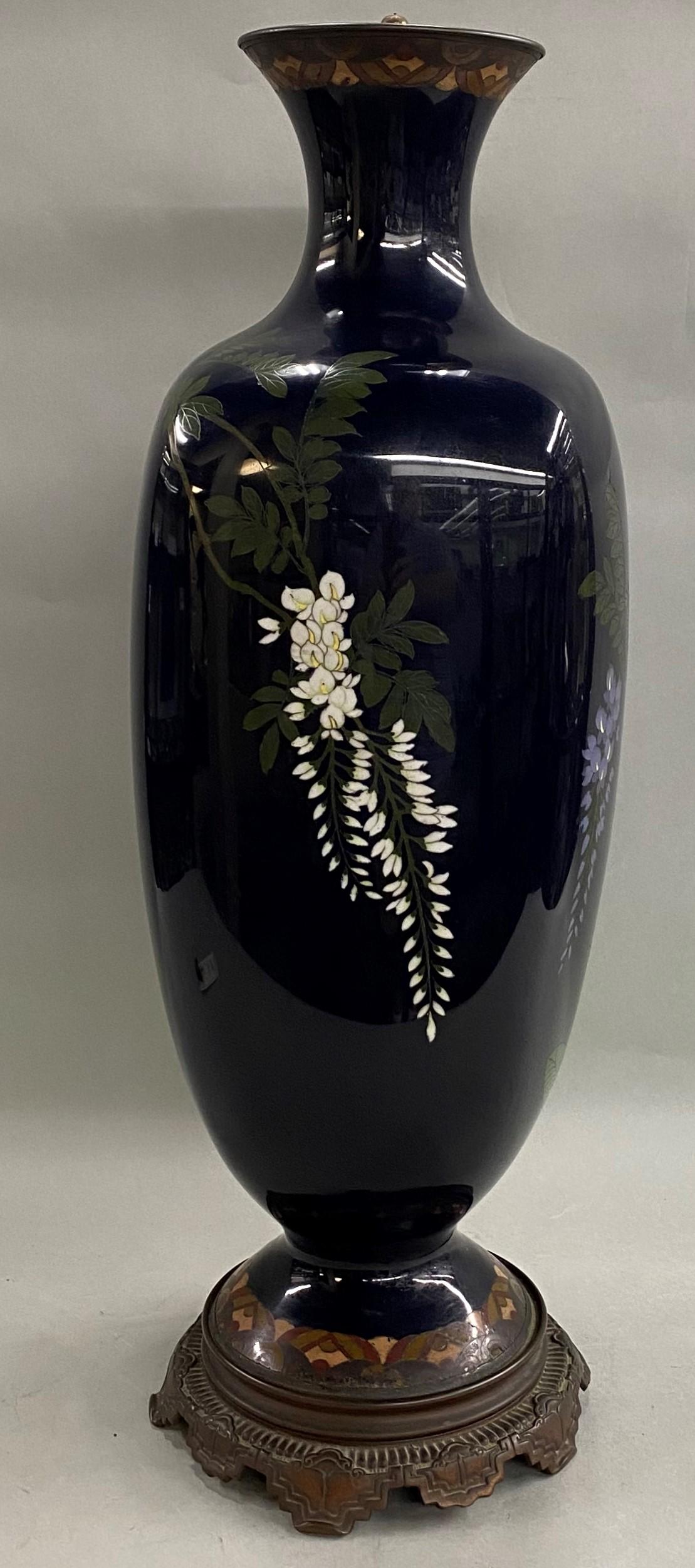 japanese brass vase