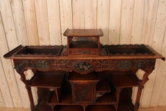 Large Japanese Garden Console in the Taste of Gabriel Viardot, 19th Century