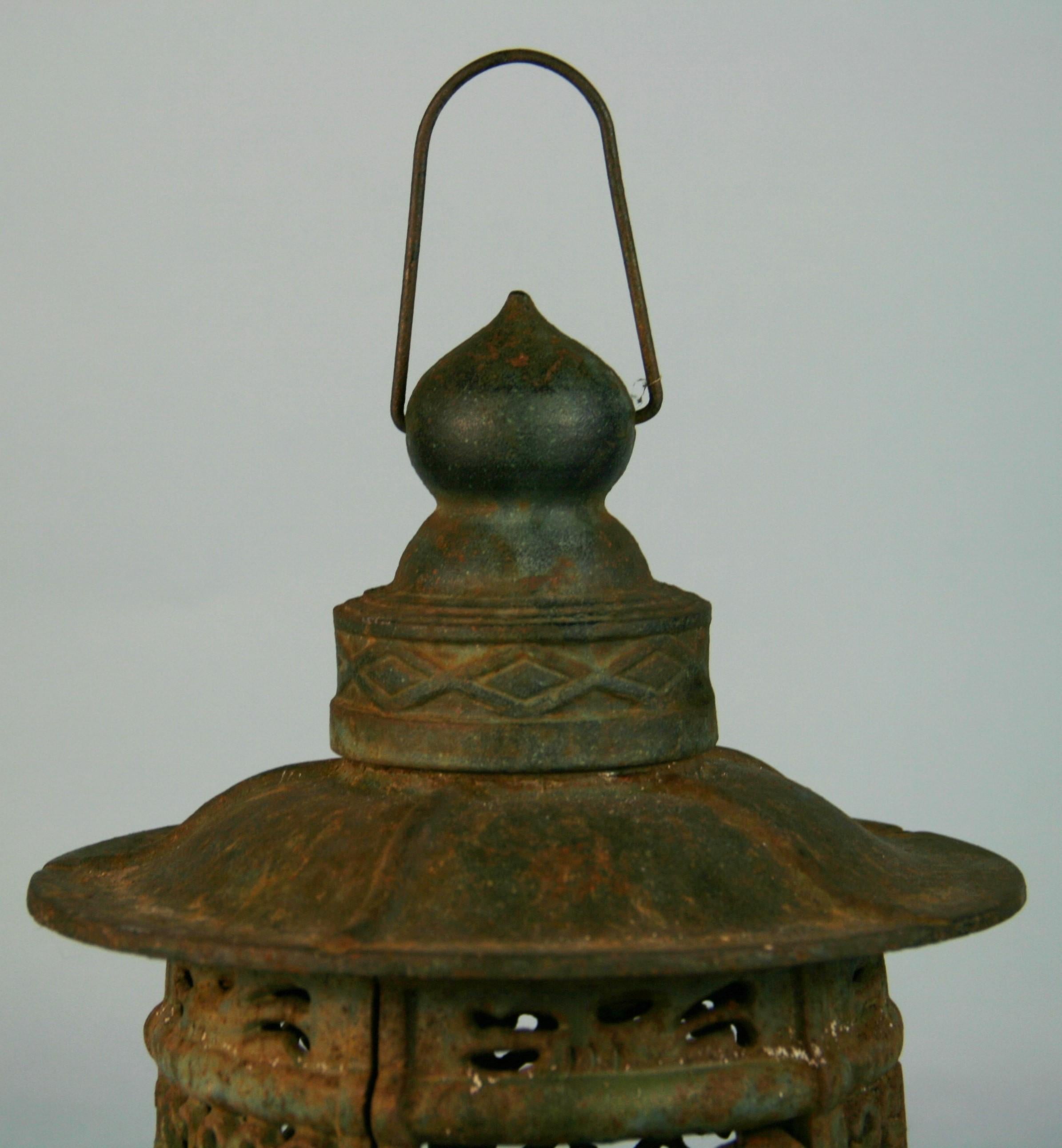 Large Japanese Garden Pagoda Candle Lantern at 1stDibs japanese