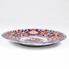 Large Japanese Imari Charger – Meiji Period (1868–1912)