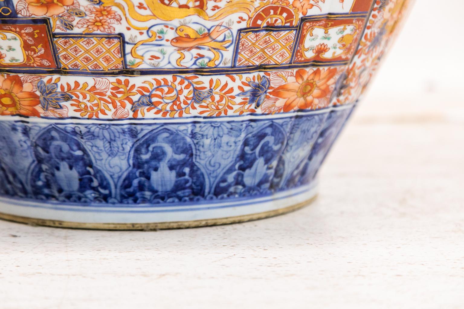 Large Japanese Imari Jardinière 2